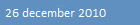 26 december 2010